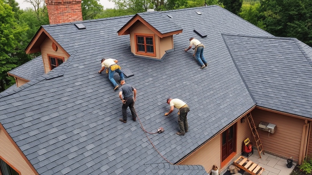 Professional roof replacement service in Milwaukee